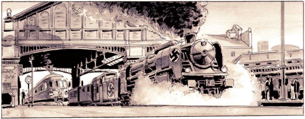 extrait bd Le voyage de Marcel Grob