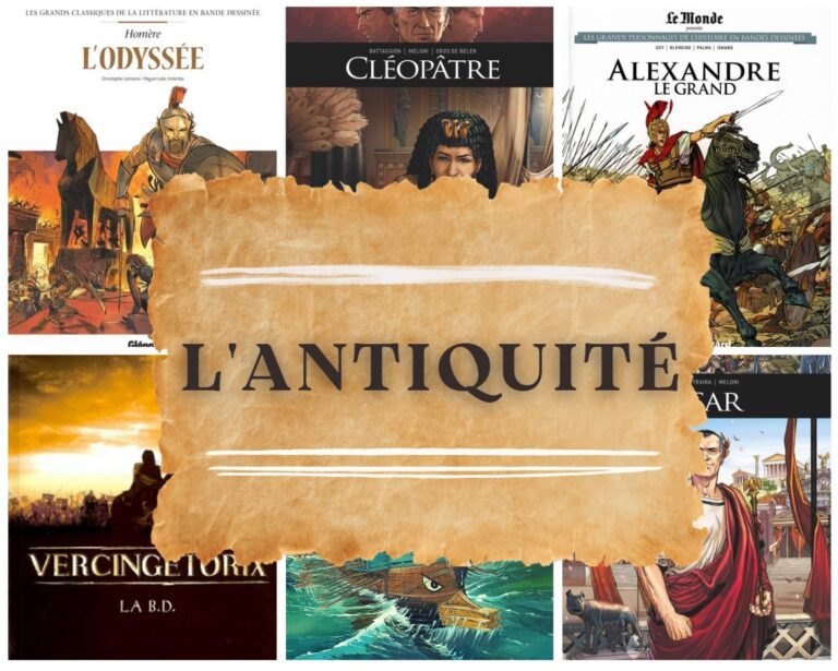 L'Antiquité en BD - Plus de 100 BD sur l'Antiquité