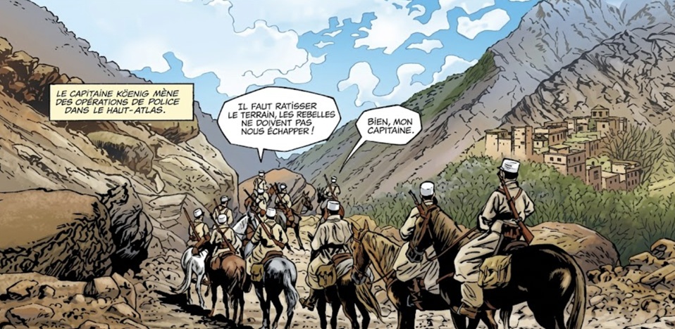 extrait bd Avec Koenig