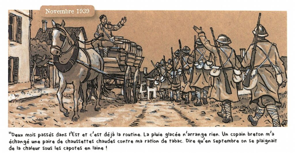 extrait bd Le carnet de Roger