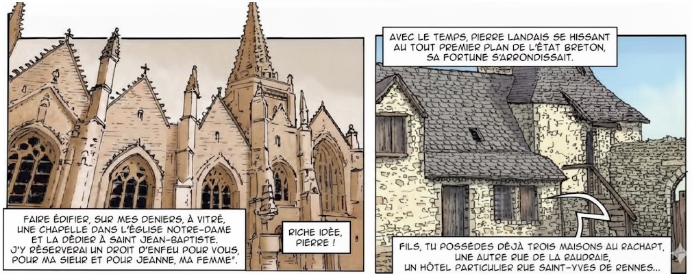 extrait bd Vitré – Aux marches de Bretagne