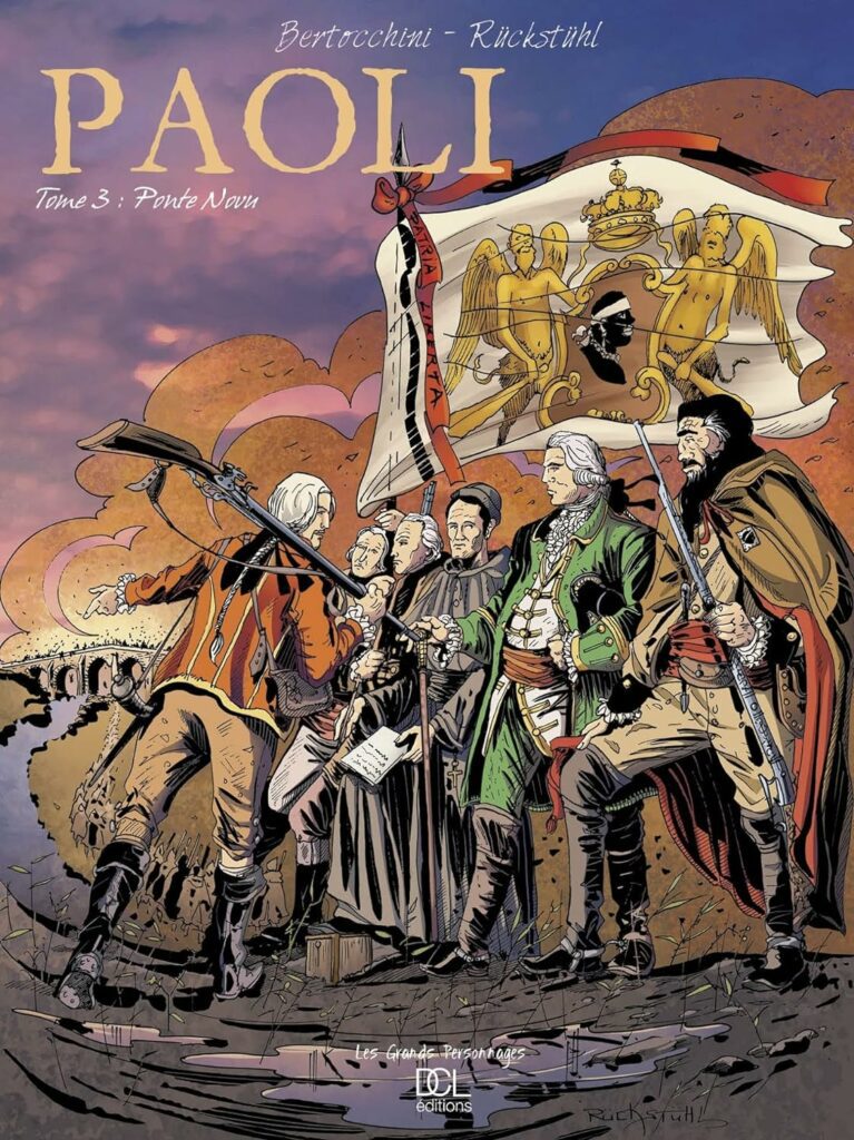 couverture bd Paoli tome 3 : Ponte Novu