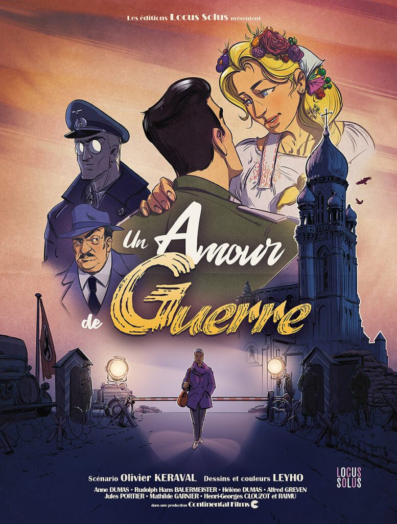 couverture bd Un amour de guerre