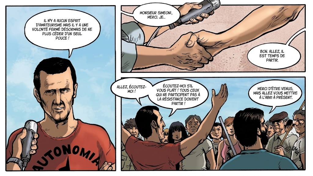 extrait bd Edmond Simeoni- Tome 1 - Contre l'injustice