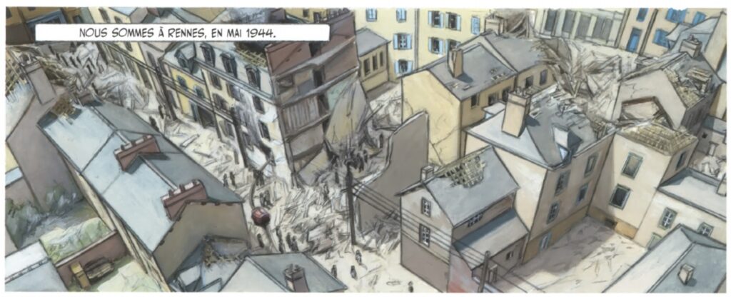 extrait bd Elle Un ange dans la Résistance