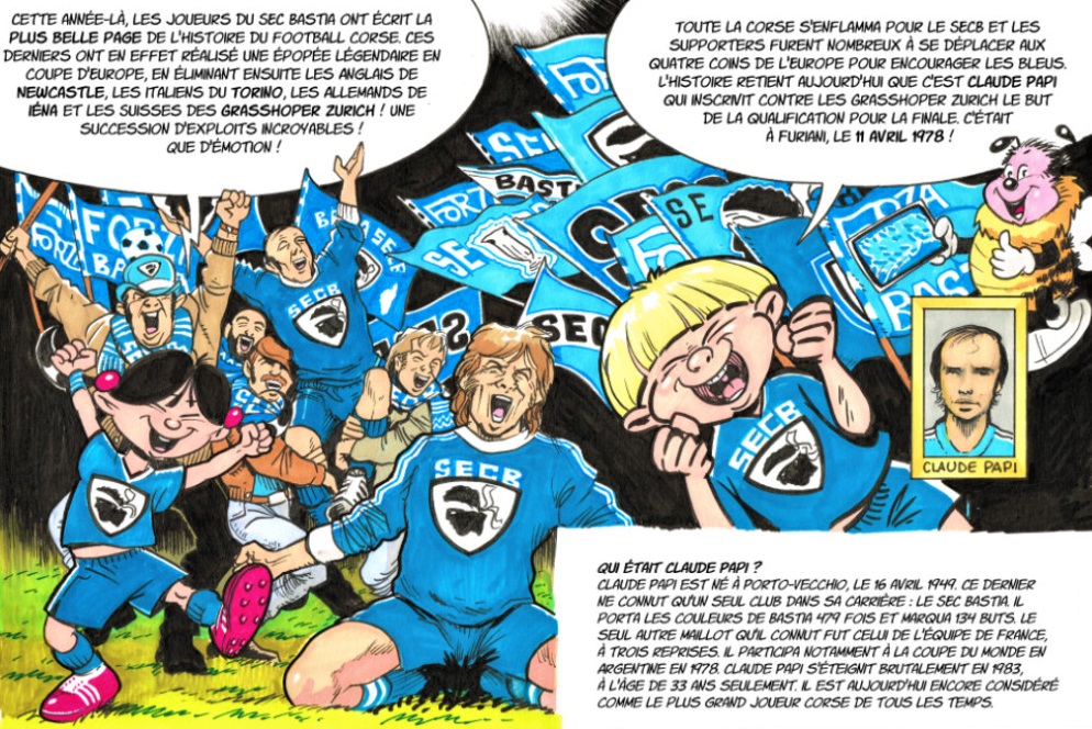 extrait bd Le Foot Corse Raconté Aux Enfants - Tome 1