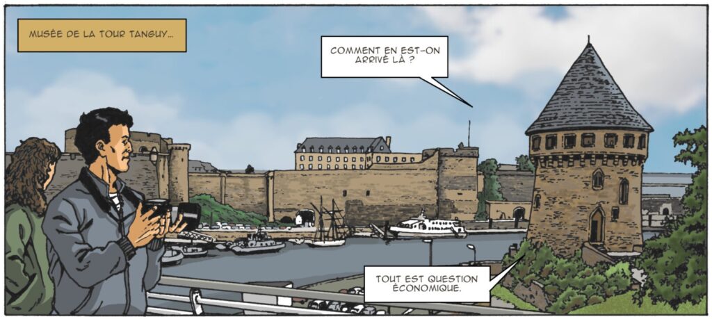 extrait bd Brest Tome 1 – Des Aziliens à Vauban