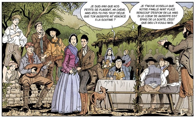 extrait bd "Gallochju, bandit Corse"