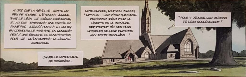extrait bd Le Finistère - Une Histoire entre Terre et Mer