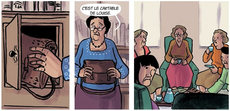 extrait bd Si je reviens un jour...Les lettres retrouvées de Louise Pikovsky