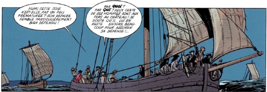 extrait bd L'épervier Tome 2 : Le Rocher du crâne