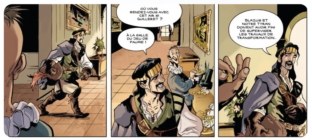 extrait bd Le Capitaine Fracasse, de Théophile Gautier - Tome 2