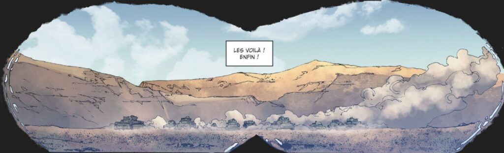 extrait bd Les Grandes Batailles de chars - El Alamein