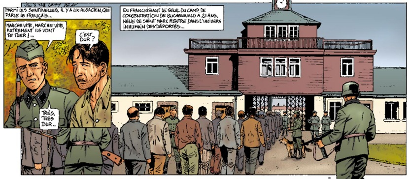 extrait bd Avec Hélie de Saint Marc