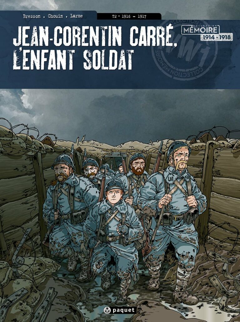 Couverture BD Jean-Corentin Carré, L’enfant Soldat - Tome 2