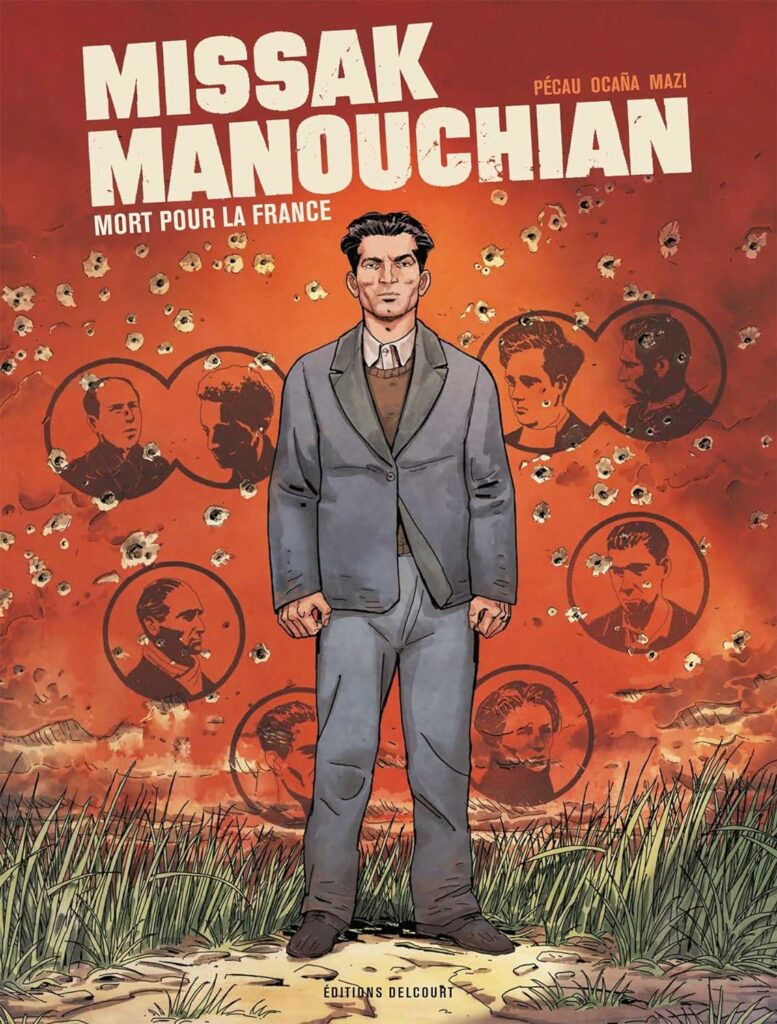 couverture bd Missak Manouchian mort pour la France