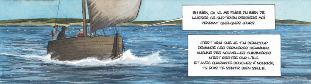 extrait bd L'Or des marées - Tome 2