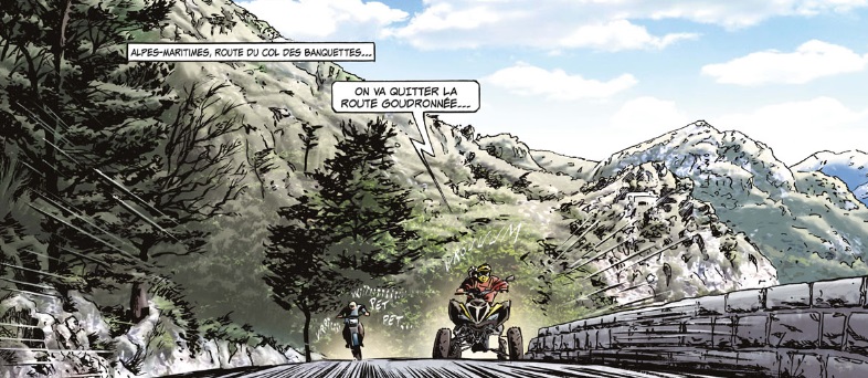 extrait bd Ligne Maginot - Tome 1 - La Bataille des Alpes