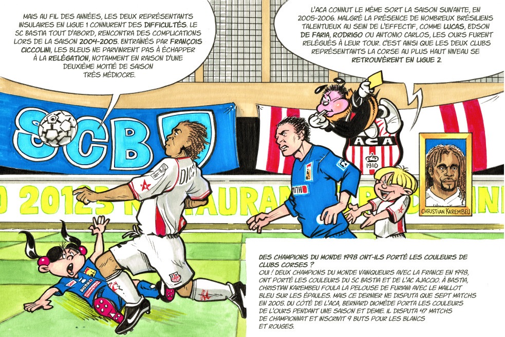 extrait bd Le Foot Corse Raconté Aux Enfants - Tome 2