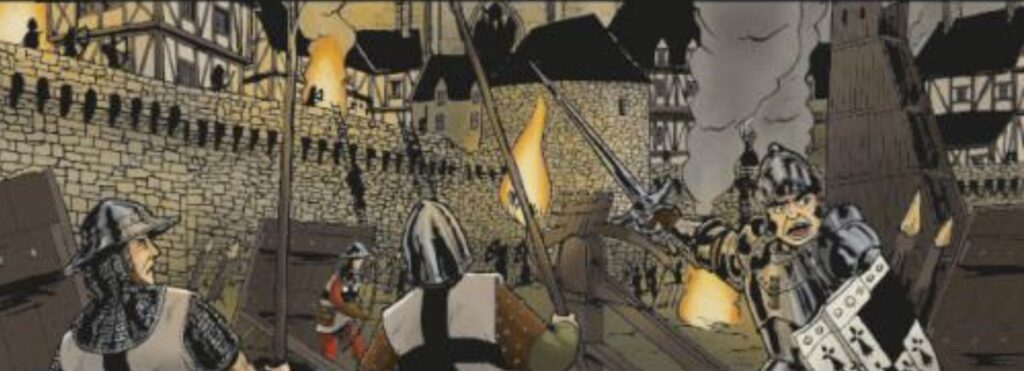 extrait bd 1488 La chute de l'hermine