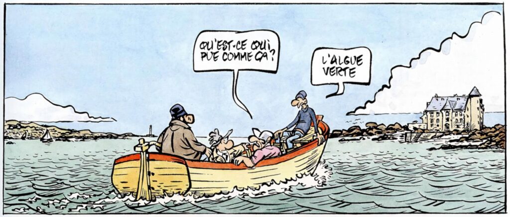 extrait bd Palmer en Bretagne