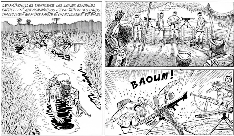 extrait bd Commando Kieffer