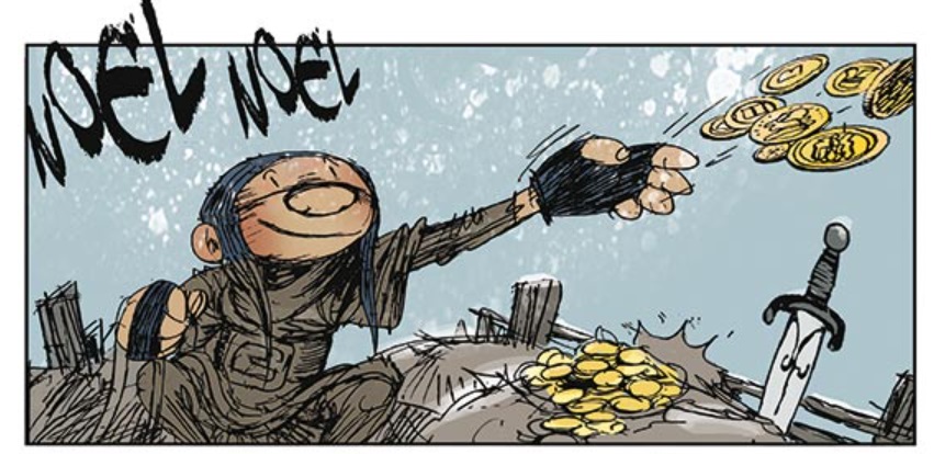 extrait bd Le petit Poucet