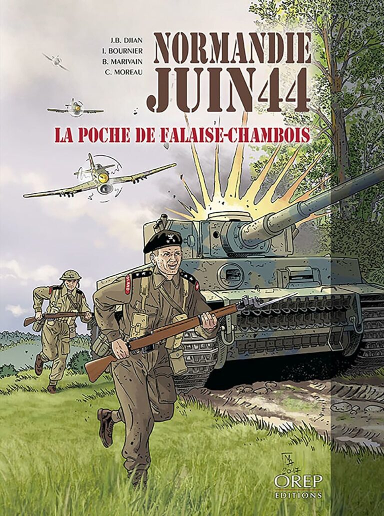 Couverture BD Normandie juin 44 - T06 - La poche de Falaise-Chambois