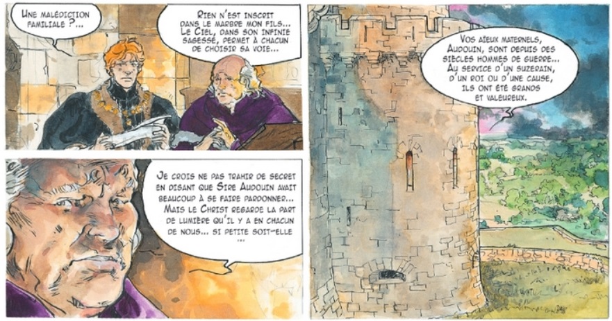 extrait bd Le Diffamé