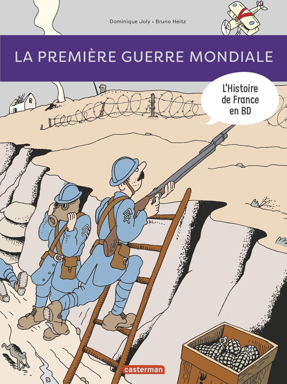 couverture bd L'Histoire de France en BD - 1914-1918…La Grande Guerre ! (Ed 2018)