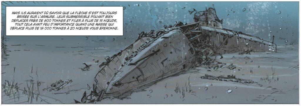 extrait bd Les Grandes Batailles Navales – U9