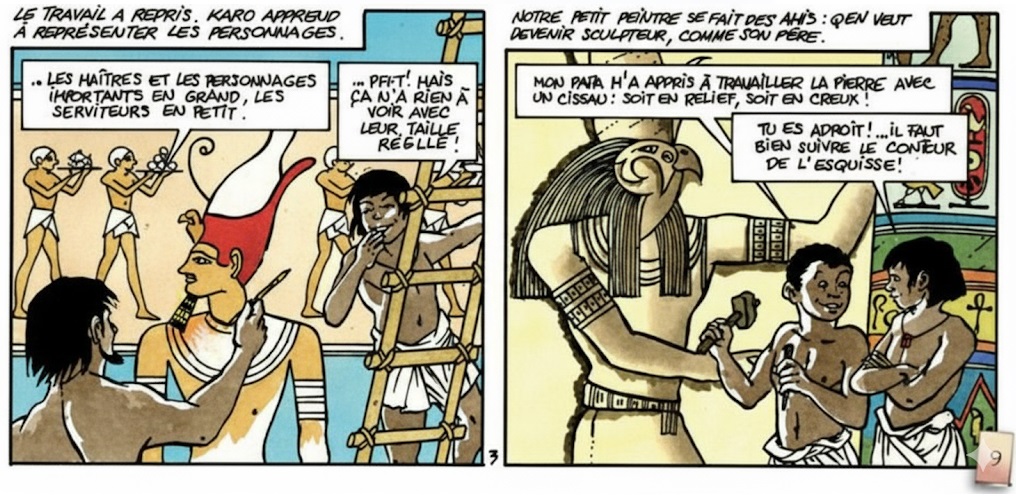 extrait bd Petites histoires de l'art racontées aux enfants - Mythologie et Antiquité