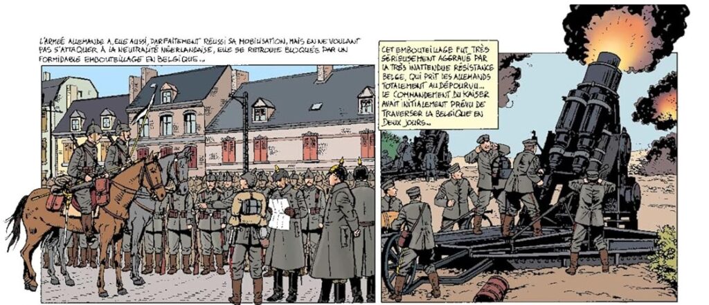 extrait bd La bataille de la Marne août-septembre 1914