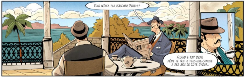 extrait bd Hercule Poirot - La maison du péril