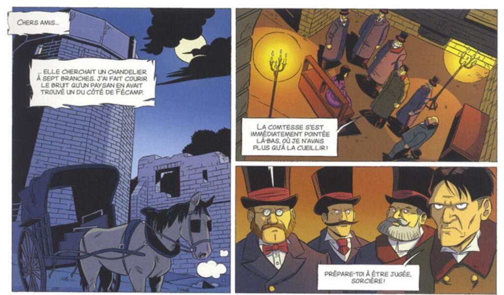 extrait bd Arsène Lupin - Cagliostro ou la naissance d'Arsène Lupin