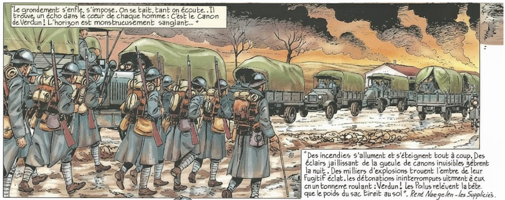 extrait bd De Verdun au Chemin des Dames 1916-1917