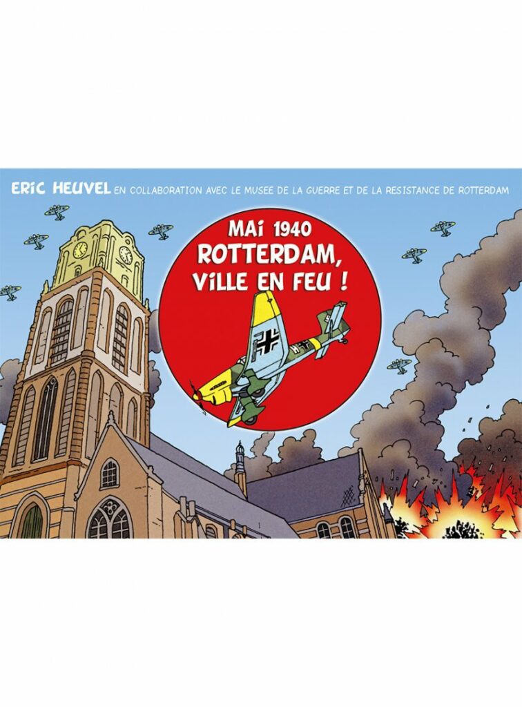 couverture bd Rotterdam ville en feu