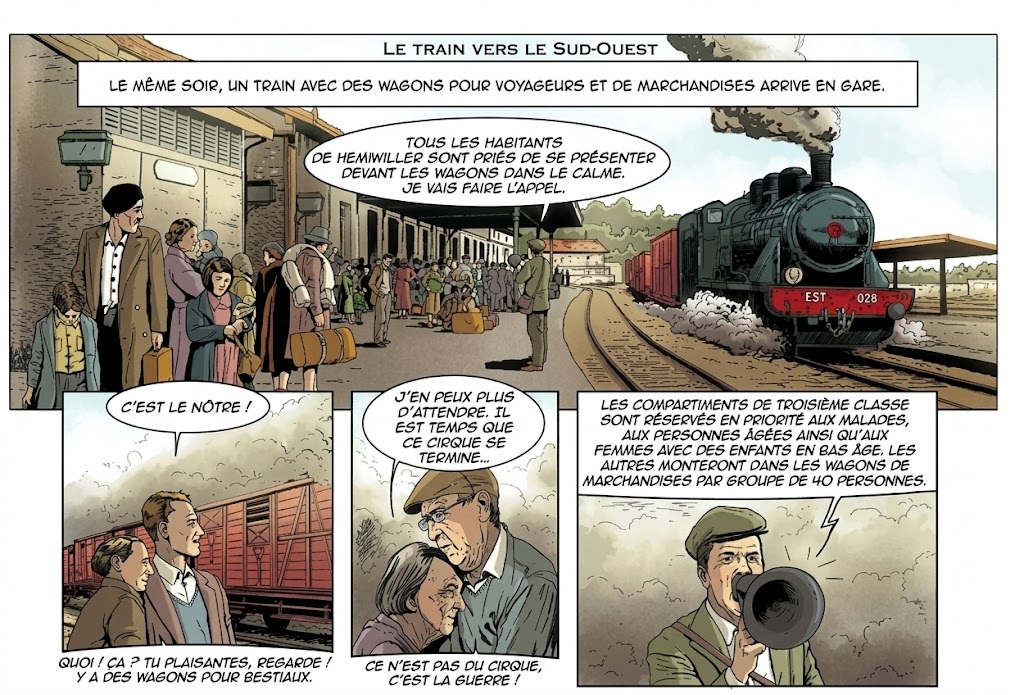 extrait bd L’Alsace déracinée