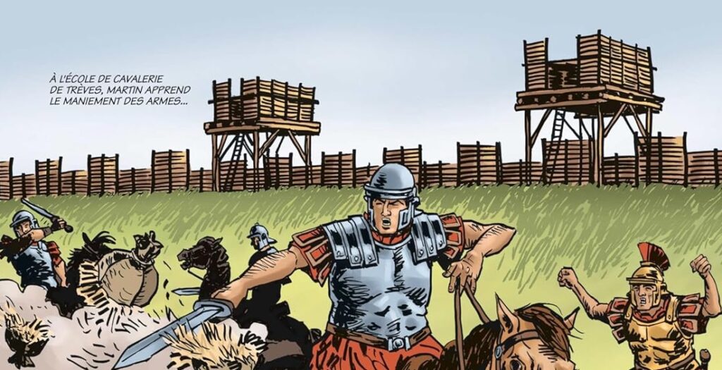 extrait bd Saint Martin de Tours, le treizième apôtre
