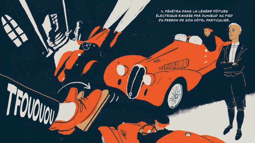 extrait bd Trouble dans les Andains