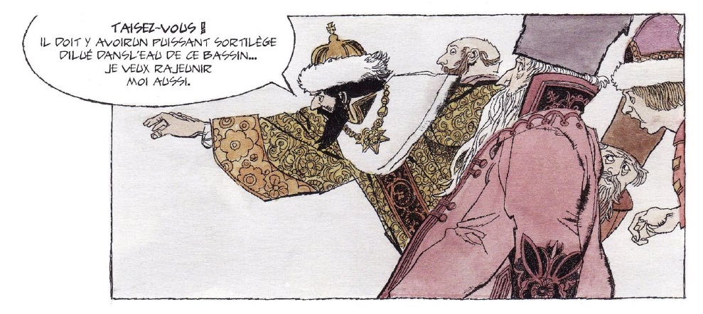 extrait bd Le Géant égoïste