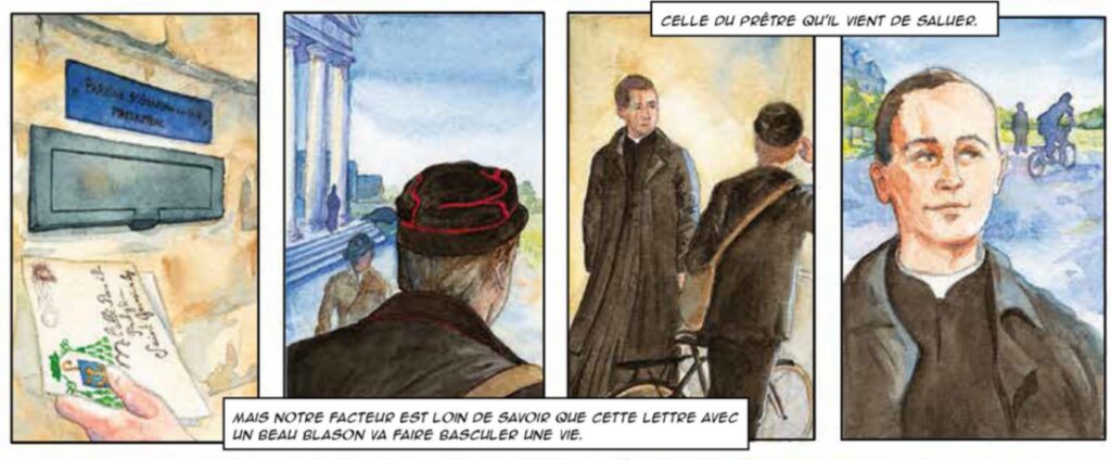 extrait bd Pierre de Porcaro - Prêtre clandestin volontaire