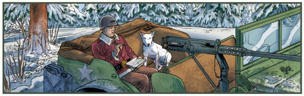 extrait bd Les Maîtres de guerre - Patton