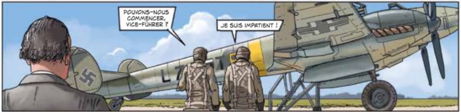 extrait bd Rudolph Hess - Le mystère non résolu