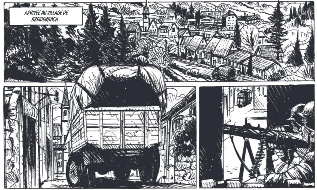 extrait bd Un soldat dans la tourmente