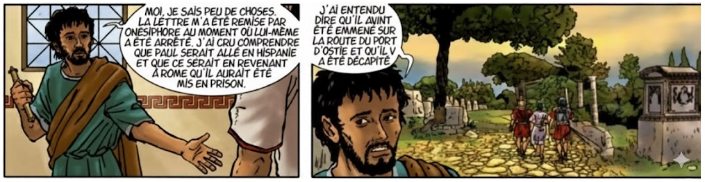 extrait bd L'Odyssée de saint Paul