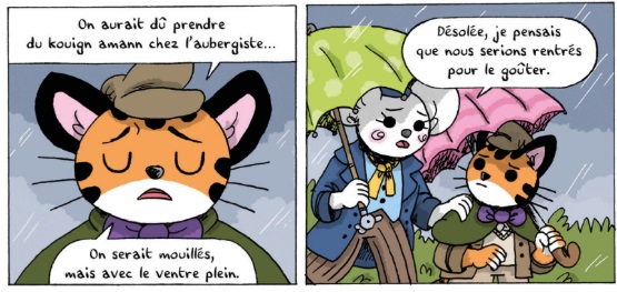 extrait bd Les Enquêtes de Lady Souris et Jimmy Tigré - Mystères dans le Finistère