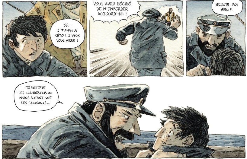 extrait bd Enfermé