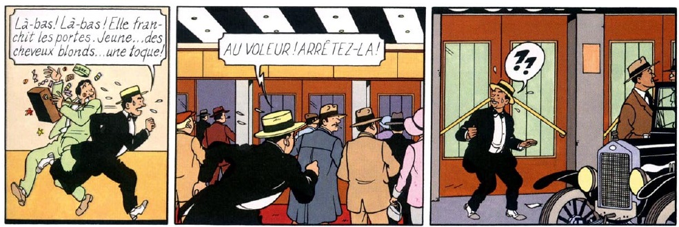 extrait bd Arsène Lupin - Victor de la brigade mondaine
