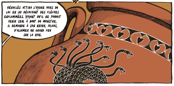 extrait bd Contes et légendes de la mythologie Grecque en bandes dessinées